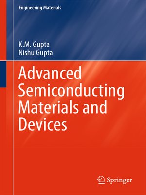 cover image of Advanced Semiconducting Materials and Devices